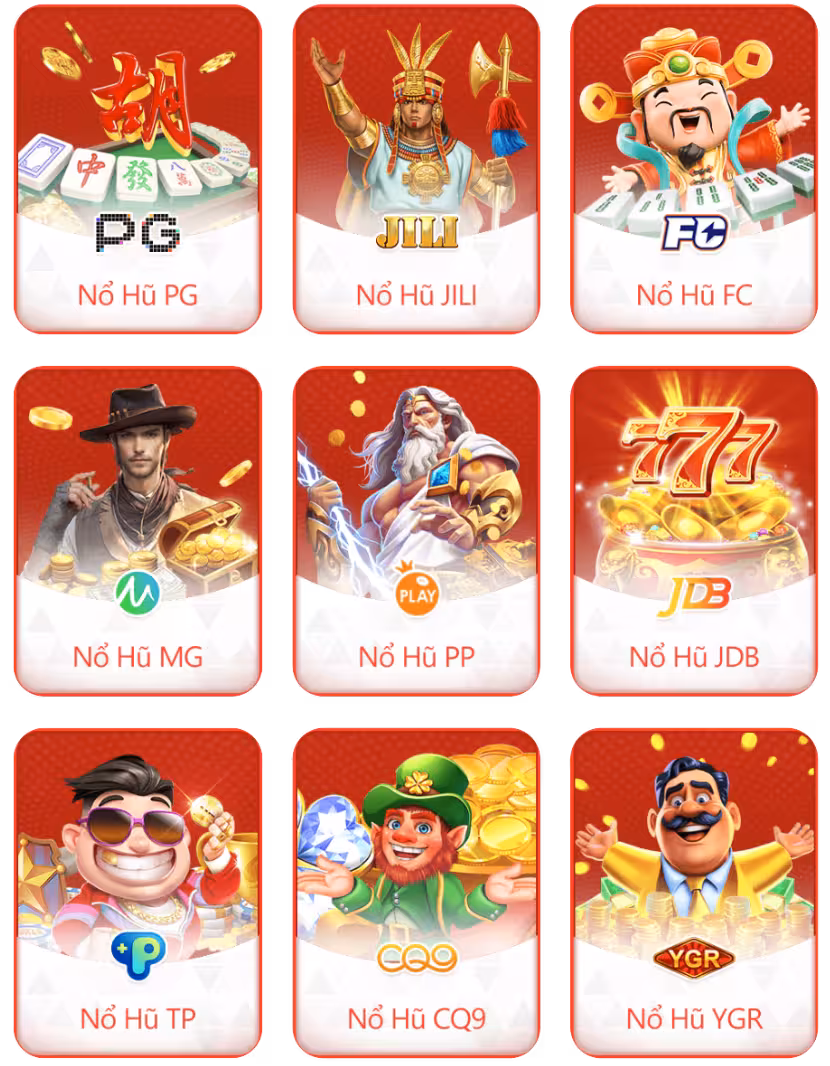 Sảnh game Nổ hũ NK99